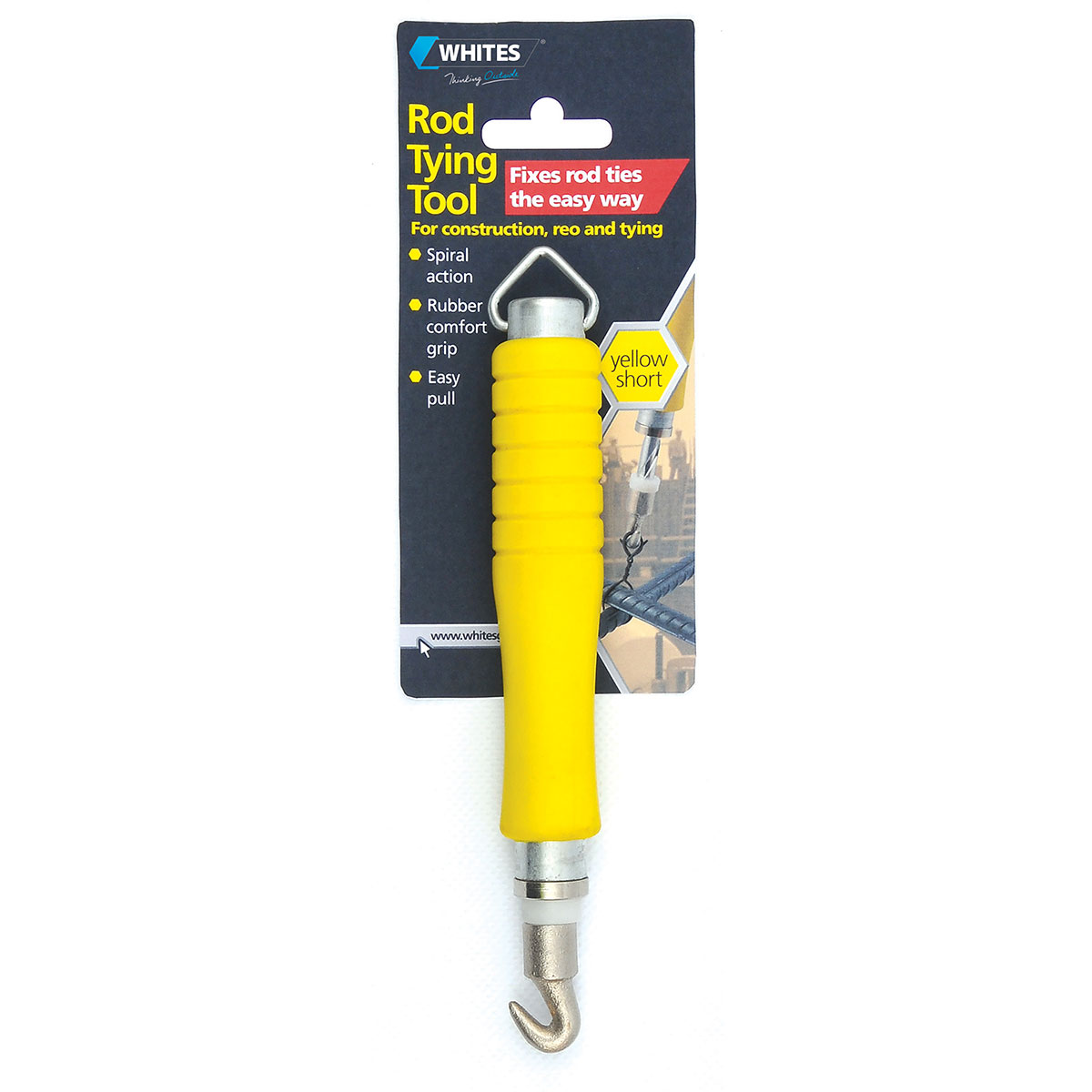 12314 Rod Tying Tool Short Handle Yellow