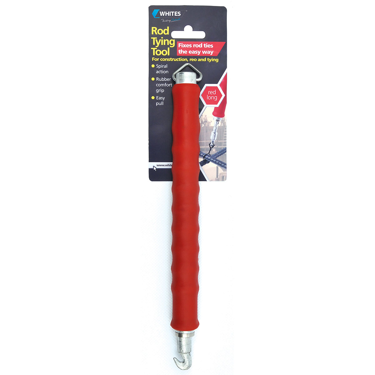 12315 Rod Tying Tool Long Handle Red