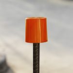 12327 - Orange Post Caps