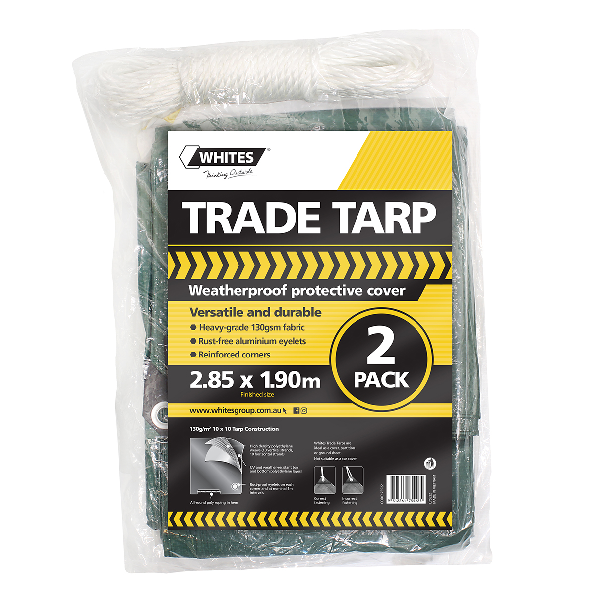 75522 Trade Tarp 2 pack